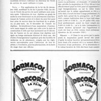 3917 - Page 3818-X - A travers l’officiel. Service de santé militaire / Réponses des Ministres aux questions des Parlementaires. Prorogation professionnelle. Local loué bourgeoisement antérieurement