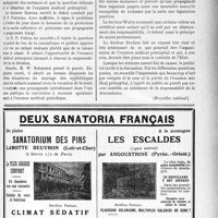 3966 - Page LV-3867 - A travers l’officiel. L’examen médical prénuptial. Une conférence contradictoire, en Belgique, sur cette question