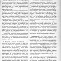 4008 - Page 3909 - Partie scientifique. L’Actualité Scientifique. Les Congrès. XXe Congrès français de médecine, (Suite). L’hypotension artérielle. L’hypotension artérielle permanente d’allure idiopathique – MM. C. Lian et A. Blondel / Les hypotensions aiguës et subaiguës – M. A. Dumas