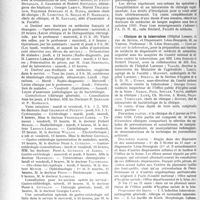 4023 - Page 3924 - Partie professionnelle, Hygiène, Assistance, Mutualité, Intérêts corporatifs, Variétés. Faculté de médecine de Paris. Enseignement et actes de la Faculté