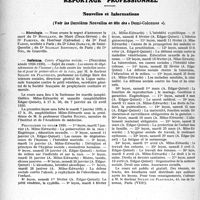 4025 - Page 3926 - Partie professionnelle, Hygiène, Assistance, Mutualité, Intérêts corporatifs, Variétés. Hôpitaux de l’assistance publique de Paris. Enseignement, concours, avis divers / Reportage professionnel. Nouvelles et Informations. Nécrologie [Dr. Roulland, Dr. Farines, Dr. Paul Fabre, Dr. Léon Damaye, Dr. Scarlat Iconomou, Dr. Nel] / Sorbonne
