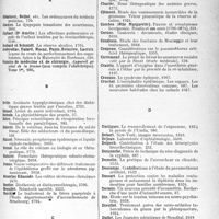 4086 - Page 3979 - Table des matières contenues dans le «concours médical». Année 1929. Bibliographie