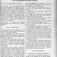 4134 - Page 5045 - Syndicats. Règlements. Hôpitaux de l’Assistance publique de Paris. Nouveaux règlements des concours d’ophtalmologiste, d’oto-rhino-laryngologiste et de stomatologiste des hôpitaux de Paris