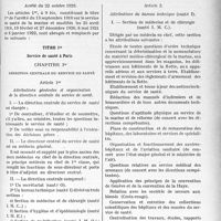 4186 - Page 5093 - Service de santé de la Marine. Organisation et fonctionnement du service de santé de la marine