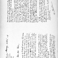 4205 - Page 2 - Lettre Authographe du Dr Plantier