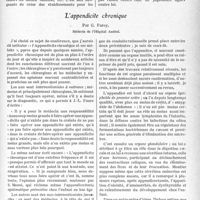 4246 - Page 43 - Les conférences. La Paresse de l'Enfant, (Causes Et Mécanismes), par le Dr Gilbert Robin / L'appendicite chronique, par G. Faroy