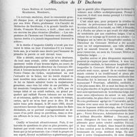 4253 - Page 50 - Lebanquet. Toasts et allocutions. Toast de M. Paul Cézilly / Allocution du Dr Duchesne