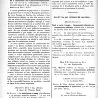 0037 - Page 36 - Partie scientifique. L’actualité Scientifique. Les Livres. La structure du corps et le caractère. Recherches sur le problème de la constitution et la science des tempéraments, par Ernest Kretschmer, Payot, Paris / La transfusion du sang, par R. Benda, Librairie G. Doin et Cie, éditeurs, Paris / Les livres qui viennent de paraître…