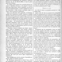 0057 - Page 56 - Partie professionnelle, Hygiène, Assistance, Mutualité, Intérêts corporatifs, Variétés. Comptes rendus, documents, pièces officielles. Sou médical. Syndicat des médecins de la Seine, Assemblée générale du 7 décembre 1930