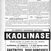 0071 - Page 70-LXVIII - Correspondance. Accidents. Fourniture d’un appareil de prothèse / Droits de l’accidenté du travail étranger qui quitte la France / Accident survenu au cours d’une rixe