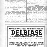 0135 - Page 134-LVI - Correspondance. Questions médico-militaires. Droits aux soins gratuits / Droit à la carte de combattant
