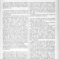 0166 - Page 165 - Partie scientifique. Travaux Originaux. Clinique ophtalmologique, (Hôtel-Dieu). Les hémorragies infra-oculaires récidivantes, Professeur F. Terrien