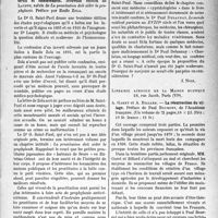 0180 - Page 179 - Partie scientifique. L'Actualité Scientifique. Les Livres. Thèmes psychologiques. Invertis et homosexuels, par Dr G. Saint-Paul, Vigot frères, éditeurs, Paris 1930 / La résurrection du village, par A. Garet et A. Billard, Librairie agricole de la Maison rustique Paris (VIe)