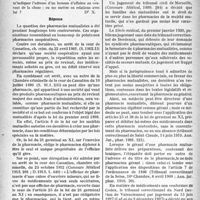 0185 - Page 184 - Partie professionnelle, Hygiène, Assistance, Mutualité, Intérêts corporatifs, Variété. Travaux Originaux. L’Actualité professionnelle. Pharmacies mutualistes [Dr Paul Boudin]