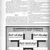 0217 - Page 216-LXX - Correspondance. Baux et locations. Reprise d’appartement pour aménagement