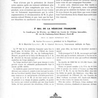 0237 - Page 236 - Propos du jour. L’amélioration du pain (!) au Comité national d’Etudes sociales et politiques [J. Noir] / 5e bal de la médecine française