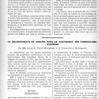 0249 - Page 248 - Partie scientifique. Travaux Originaux. Clinique chirurgicale. Les accidents de la dent de sagesse, M. J.-P. Tourneux / Le chlorhydrate de choline dans le traitement des tuberculoses externes, par MM. Aimes, H. Estor et B. Todorovitch
