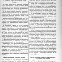 0252 - Page 251 - Partie scientifique. L’Actualité Scientifique. La Presse. Le microbisme vaginal en fonction de l’acide lactique / Les corps étrangers de l’oreille en clientèle [(Journal des Praticiens, 26 novembre 1930.)] / Un type bien défini de tumeurs intra-craniennes : les tumeurs supra-sellaires [(La Presse médicale, 5 avril 1930.)]