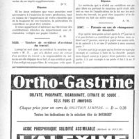 0293 - Page 292-LXX - Correspondance. Fiscalité. Déduction des frais de deux automobiles / Timbre de certificat d’accident du travail / Patente en cas de changement de domicile