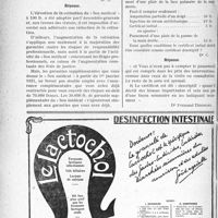 0297 - Page 296-LXXIV - Correspondance. Sou médical. L’augmentation de la garantie ne fait pas double emploi avec les garanties des autres compagnies / Application du Tarif Fallières. Pas de cumul. Certificat descriptif