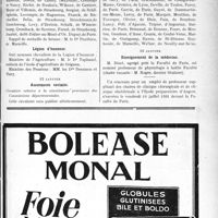 0304 - Page IX-303 - A travers l’officiel. Médaille d’honneur des épidémies / Légion d’honneur / Assurances sociales / Légion d’honneur / Enseignement de la médecine
