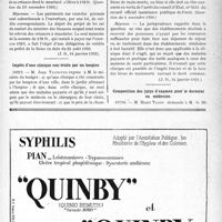 0308 - Page XIII-307 - A travers l’officiel. Réponses des Ministres aux questions des Parlementaires. Retard dans le paiement des honoraires pour soins aux pensionnés de guerre / Impôts d’une clinique construite par un hospice / Composition des jurys d’examen pour le doctorat en médecine