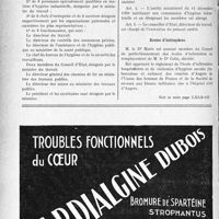 0385 - Page 384-XIV - A travers l’officiel. Hygiène industrielle / Écoles d’infirmières