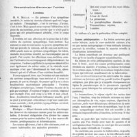 0407 - Page 406 - Partie scientifique. L’Actualité Scientifique. Les Congrès. VIIIe Congrès international de dermatologie et de syphiligraphie, (Suite)
