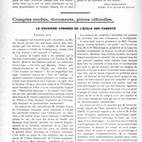 0429 - Page 428 - Partie professionnelle, Hygiène, Assistance, Mutualité, Intérêts corporatifs, Variétés. Travaux Originaux. Autour des théâtres. Au Casino de Paris. « Paris qui remue », Revue en 2 actes de H. Varna et Earl Leslie / Comptes rendus, documents, pièces officielles. Le deuxième congrès de l'école des parents