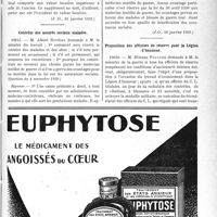 0440 - Page LXV-439 - A travers l’officiel. Réponses des Ministres aux questions des Parlementaires. Patente sur la location d'un box dans un garage public / Contrôle des assurés sociaux malades / Proposition des officiers de réserve pour la Légion d’honneur