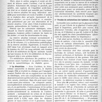 0475 - Page 474 - Partie scientifique. Travaux Originaux. Le diabète sucré en clientèle, par le Dr G. Fischer. Ier partie, Quelle forme de diabète le malade présente-t-il ?. Notions préliminaires / Moyens de dépister le trouble basal dans un cas déterminé