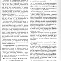 0482 - Page 481 - Partie scientifique. Travaux Originaux. Le diabète sucré en clientèle, par le Dr G. Fischer. IIe partie, Le traitement du diabétique. Notions préliminaires / La mise en pratique du traitement