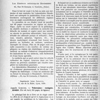 0489 - Page 488 - Partie scientifique. Travaux Originaux. Les Sociétés Savantes. Paris. Prévention des complications pulmonaires poste-opératoires, (Société de chirurgie ; 12-11-1930.) / Les Livres. Tuberculose : contagion, hérédité, par Auguste Lumière, Imprimerie Léon Sezanne, Lyon, 1930