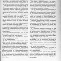 0544 - Page 541 - Partie Scientifique. L'Actualité Scientifique. Les Sociétés Savantes. Paris. Société de médecine de Paris, séance du 27 décembre 1930. Sur le traitement médical de l'appendicite