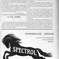 0576 - Page LXV-573 - A travers l’officiel. Patente de médecin / Le pain chimique