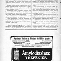 0591 - Page 588-VIII - Dernières Nouvelles. Congrès de la tuberculose de Bordeaux / Journées médicales belges de 1931 / Journées médicales de Lille / Association corporative des étudiants en médecine de Paris