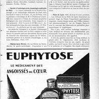 0592 - Page IX-589 - Dernières Nouvelles. Association corporative des étudiants en médecine de Paris / Société d’hydrologie et de climatologie médicales de Paris / Hôpital Saint-Michel / Foire de Lyon 1931