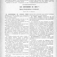 0605 - Page 602 - Partie Scientifique. Travaux Originaux. Les contusions du rein. Signes, Complications et traitement, par le Dr P. Marsan