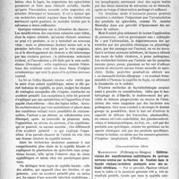 0619 - Page 616 - Partie Scientifique. L'Actualité Scientifique. Les Congrès. VIIIe Congrès international de dermatologie et de syphiligraphie. Considérations cliniques sur lu résistance naturelle et l’immunité spécifique dans la syphilis (processus de la période d’incubation dans l'infection primaire et seconde ; conditions de la formation du chancre ; exceptions à la loi de Colles. Syphilis binaire) / Différenciation des manifestations syphilitiques du système nerveux central par la réaction de fixation dans le liquide céphalo-rachidien pratiquée avec des extraits cérébraux – Marchionini / Chancres mous multiples avec septicémie à bacille de Ducrey – Merther