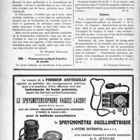 0655 - Page 652-LXVIII - Correspondance. Application du Tarif Maginot. Avis donné ou autorisation à demander en cas de radiologie / Pansement occlusif d’ulcère de jambe