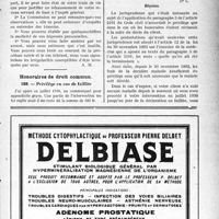 0658 - Page LXXI-655 - Correspondance. Fiscalité. Conditions de la taxation d’office / Honoraires de droit commun. Privilège en cas de faillite