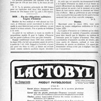0661 - Page 658-LXXIV - Correspondance. Questions médico-militaires. Majoration de pension militaire / Fin des obligations militaires. Légion d'honneur