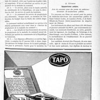 0668 - Page IX-665 - A travers l’officiel. Hygiène coloniale / Sanatoriums publics