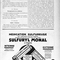 0672 - Page XIII-669 - A travers l’officiel. Académie de médecine / Enseignement de la médecine / Légion d'honneur / Réponses des Ministres aux questions des Parlementaires. Conditions d’admission à l’allocation aux femmes en couches