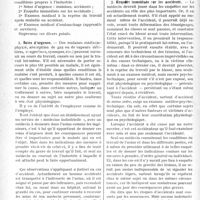 0677 - Page 674 - Partie Scientifique. Travaux Originaux. Industrie et médecine. La médecine appliquée à l’industrie, par le Dr Paul Sollier. Soins d'urgence et examens médicaux