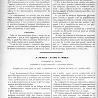 0683 - Page 680 - Partie Scientifique. Travaux Originaux. Industrie et médecine. La médecine appliquée à l’industrie, par le Dr Paul Sollier. Formation des médecins d’industrie / La dengue : étude clinique, Professeur W. Bensis