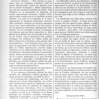 0697 - Page 694 - Partie Scientifique. L’Actualité Scientifique. Les Congrès. VIIIe Congrès international de dermatologie et de syphiligraphie. La tuberculose de lu peau cliez les enfants et sa signification – E. Brungsaard / Nouveaux résultats de la diète de Gerson dans la peau et des muqueuses – Wichmann