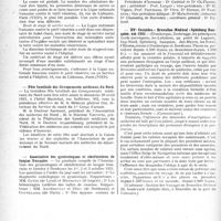 0725 - Page 722 - Partie Professionnelle, Hygiène, Assistance, Mutualité, Intérêts corporatifs, Variétés. Reportage Professionnel. Nouvelles et Informations. Ligue nationale française contre le Péril vénérien / Fête familiale des Groupements médicaux du Nord / Association des gynécologues et obstétriciens de langue française / Les médecins amis des vins de France / XVe Croisière « Bruxelles-Médical » Spitzberg Banquise, été 1931