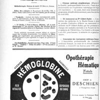 0741 - Page 738-VI - Demandes et offres / Dernières Nouvelles. Académie de médecine / Clinique médicale propédeutique / Un monument au Dr Gilbert-Ballet / Association des Journalistes médicaux français