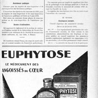 0746 - Page XI-743 - A travers l’officiel. Sanatoriums / Assistance publique / Écoles d’infirmières / Asiles publics d’aliénés / Enseignement de la médecine / Assurances sociales